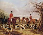 unknow artist Classical hunting fox, Equestrian and Beautiful Horses, 131. oil painting reproduction